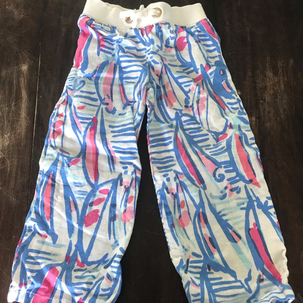 Toddler linen pant